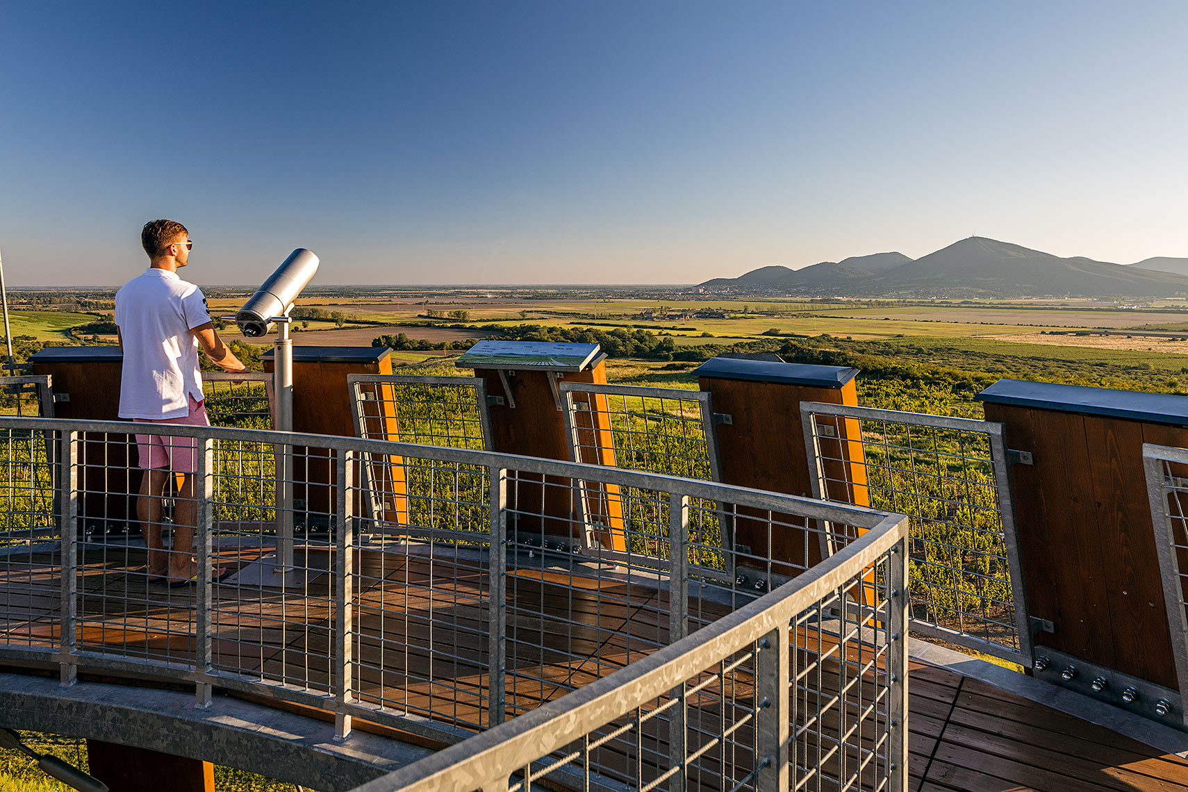 View Tokaj region from the tower, Peter A. Sellar Architectural Photographer